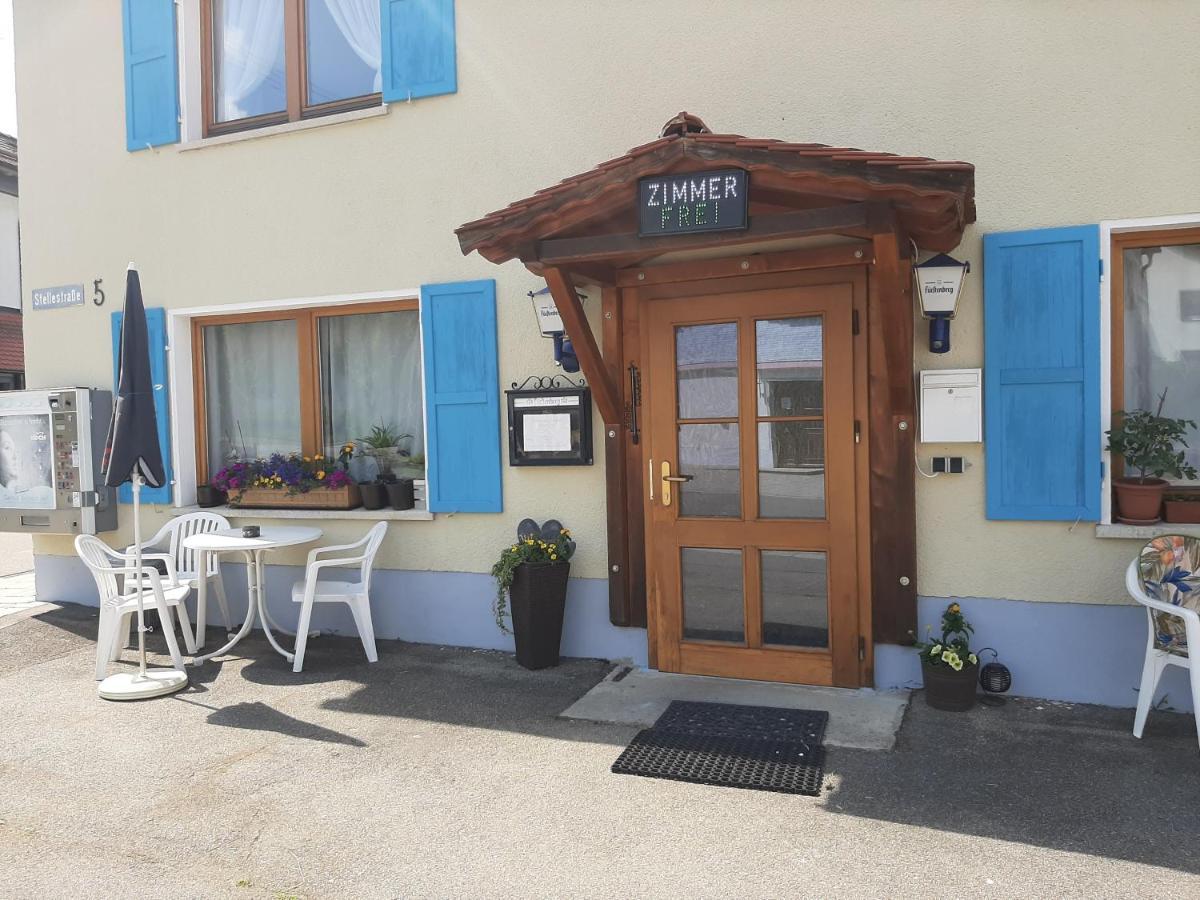 Gästehaus Pension Waldhorn Weilen unter den Rinnen Exterior foto