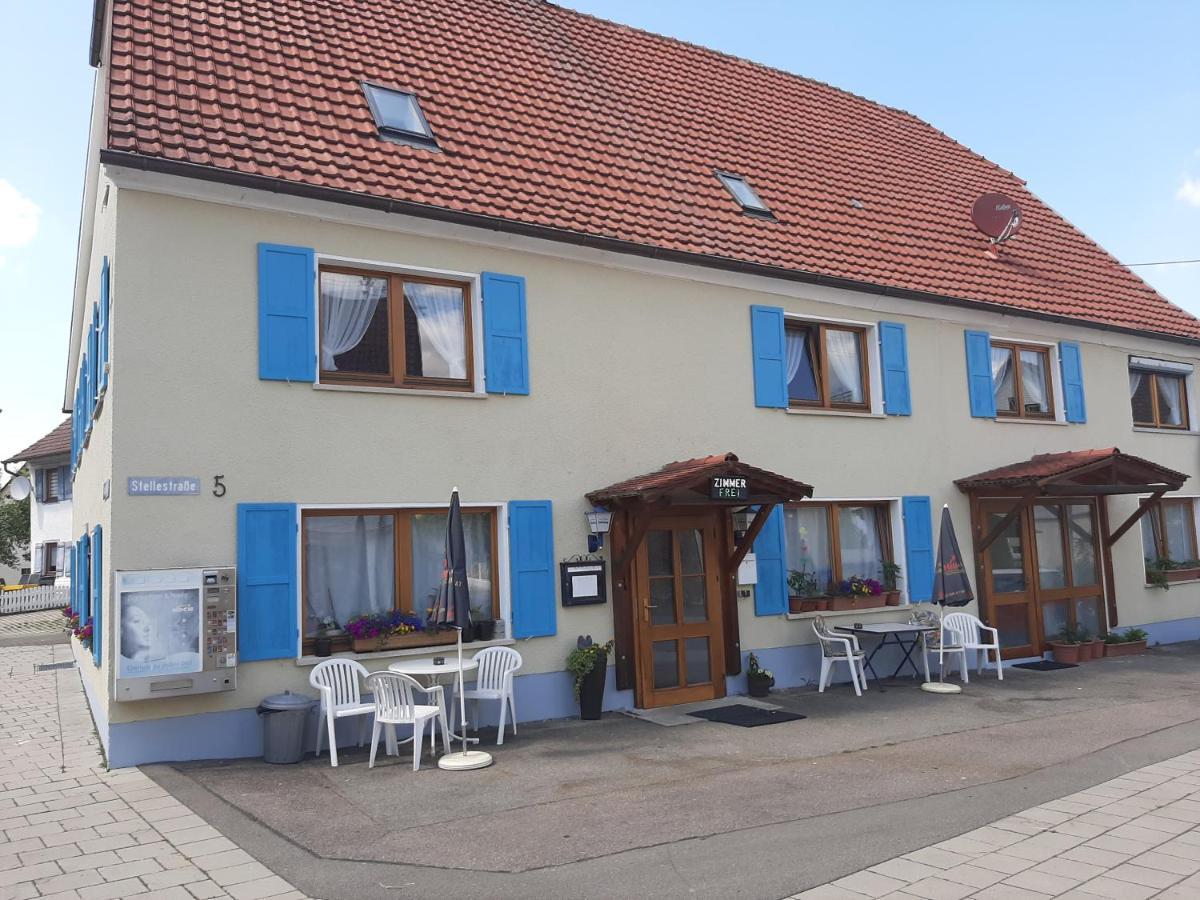 Gästehaus Pension Waldhorn Weilen unter den Rinnen Exterior foto