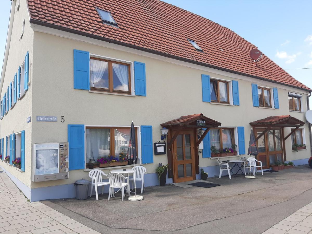Gästehaus Pension Waldhorn Weilen unter den Rinnen Exterior foto