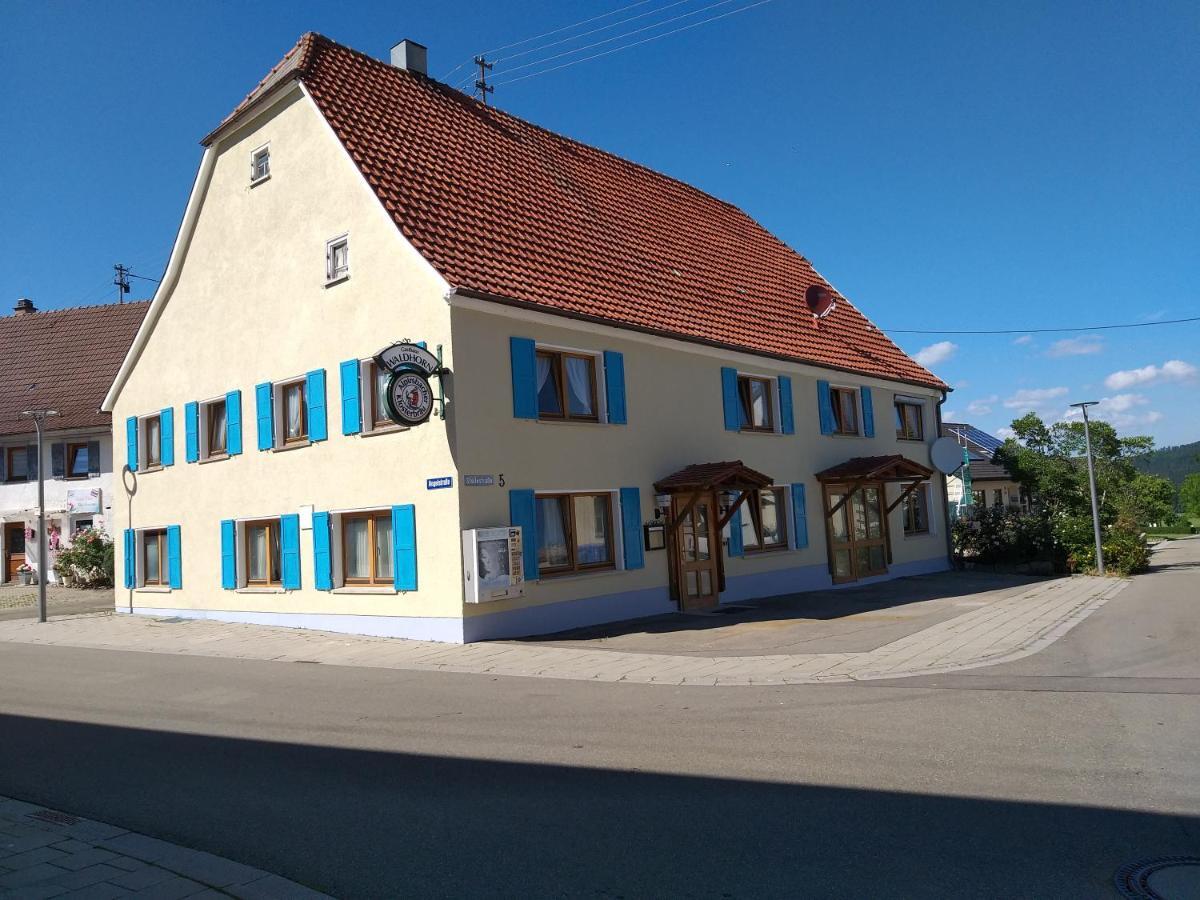 Gästehaus Pension Waldhorn Weilen unter den Rinnen Exterior foto