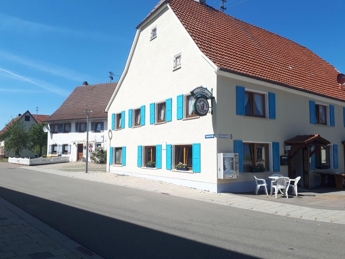 Gästehaus Pension Waldhorn Weilen unter den Rinnen Exterior foto