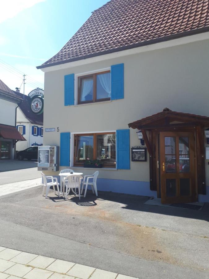 Gästehaus Pension Waldhorn Weilen unter den Rinnen Exterior foto
