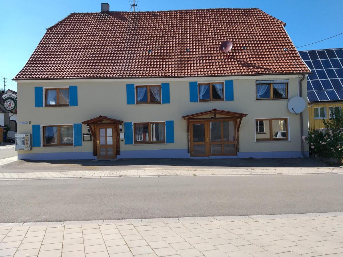 Gästehaus Pension Waldhorn Weilen unter den Rinnen Exterior foto
